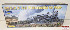 #JP327 1/87 John Deere HO Genesis Precision Steam Locomotive & Tender, 1st in a Series - Opened box, AS IS