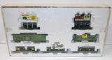 #JP507 1/87 John Deere HO Rolling Stock Set with John Deere 60 Tractors, 6th in a Series - Opened Box, AS IS