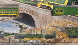 #JP789 1/87 John Deere HO Train Set with John Deere 70 Tractors & Track, 7th in a Series