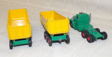 #K16-1A Matchbox Dodge Truck with Fruehauf Tipper Trailers - Used, No Box, AS IS