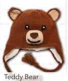 #KC046-T Toddler Teddy Bear Animal Hat