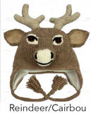 #KC072 Youth Caribou/Reindeer Animal Hat
