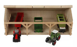 #KG610491 1/87 Wooden Machinery Shed