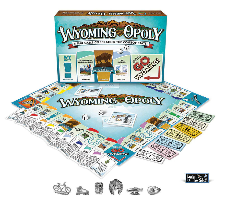 #L-330 Wyoming-Opoly Board Game