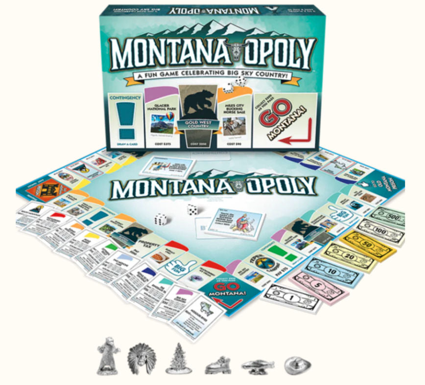 #L-391 Montana-Opoly Board Game