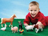 #LER0694 Jumbo Farm Animals Set