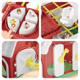 #MSB-12 Farm Animals Musical Barn Playset