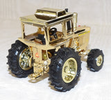 #NFTM4020 1/64 Gold John Deere 4020 Diesel Wide Front Tractor with Cab, National Farm Toy Museum Commemorative