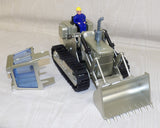 #NZG108/04 1/24 Cat 941 Track-Type Loader Silver Special Edition, Pre-Owned