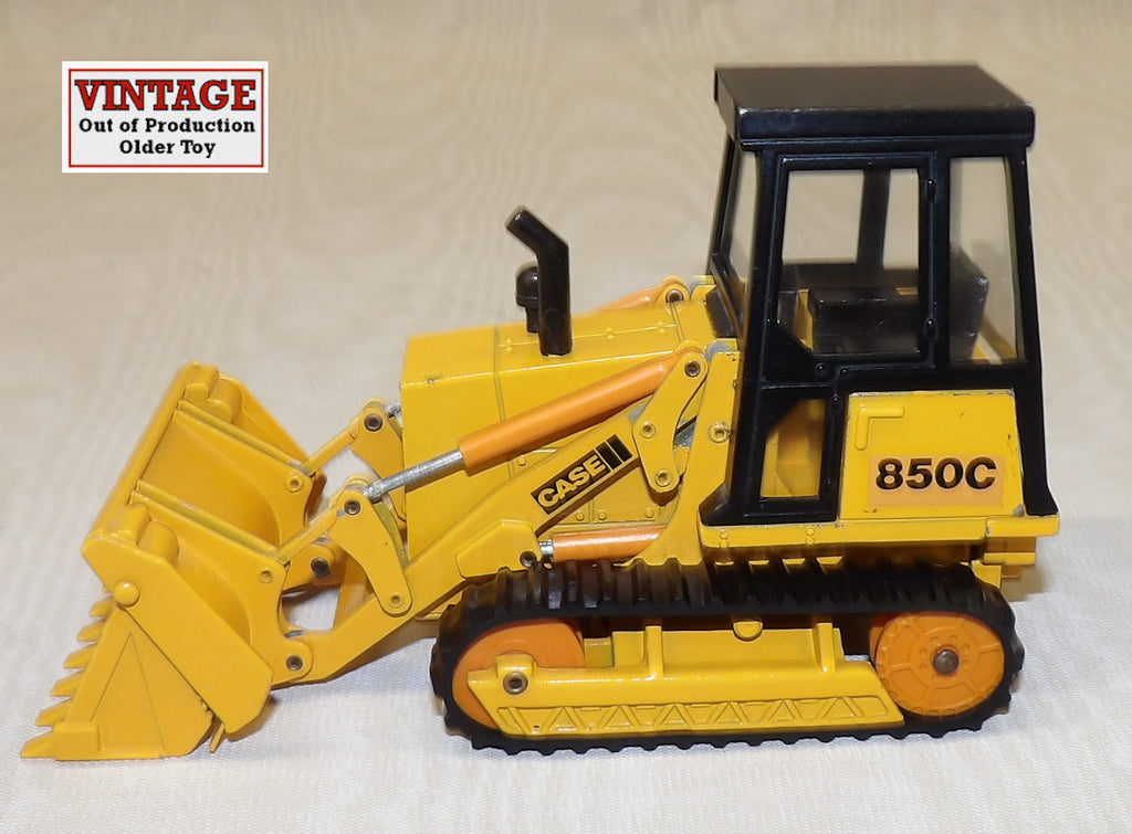 #NZG176/200b 1/35 Case 850C Track Loader, Lighter Yellow - No Box, AS IS