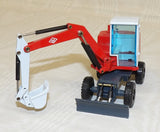 #NZG287 1/50 O&K MH 2 Mini Wheel Excavator, Pre-Owned