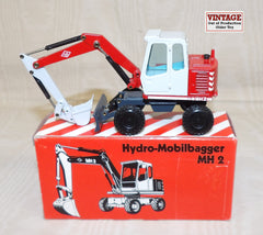 #NZG287 1/50 O&K MH 2 Mini Wheel Excavator, Pre-Owned