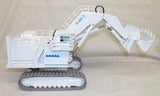 #NZG357 1/50 Demag H 485 S Hydraulic Mining Shovel Excavator, White, Pre-Owned