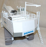 #NZG357 1/50 Demag H 485 S Hydraulic Mining Shovel Excavator, White, Pre-Owned