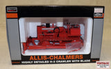 #SCT236 1/16 Allis-Chalmers H-3 Crawler with Blade - Broken Levers, Muffler, AS IS