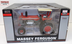 #SCT491B 1/16 Massey Ferguson 1150 Tractor with Duals, ROPS & Canopy - 2014 Toy Tractor Times Chase Version