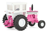 #SCT982 1/64 Pink Minneapolis-Moline G840 with Cab & Wide Front