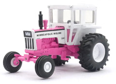 #SCT982 1/64 Pink Minneapolis-Moline G840 with Cab & Wide Front