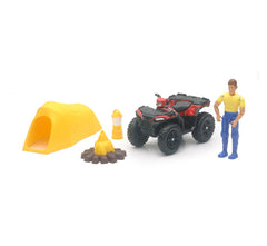 #37436 1/18 Xtreme Adventure Polaris XP1000 ATV Camping Set