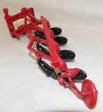 #SY104 1/16 Case-IH 4-Bottom Plow with "Fast" Hitch - Broken, No Box, AS IS
