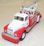 #SY1173 1/34 Mobil Service 1957 International R-200 Tow Truck - Bad Winch Lines, AS IS