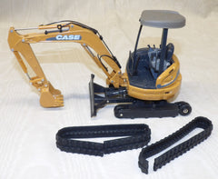 #SY117 1/21 Case CXC36B Mini Excavator - Broken Rubber Tracks, AS IS