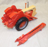 #SY121 1/16 Case 800 Diesel Tractor with Custom Corn Picker - Broken, AS IS