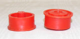 #SY141 1/16 Orange Plastic Front Power Assist Rim, Pair - Used, AS IS