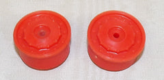 #SY141 1/16 Orange Plastic Front Power Assist Rim, Pair - Used, AS IS