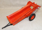 #SY146 1/16 Plastic Case Manure Spreader - Broken Hitch, Used, AS IS