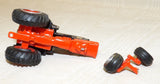 #SY150 1/64 Case 1070 Black Knight Demonstrator Tractor - broken front axle, AS IS