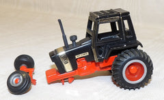 #SY150 1/64 Case 1070 Black Knight Demonstrator Tractor - broken front axle, AS IS