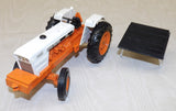 #SY1562 1/25 David Brown 1412 Hydra-Shift Tractor with ROPS Cab - Missing Muffler, AS IS