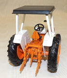 #SY1562 1/25 David Brown 1412 Hydra-Shift Tractor with ROPS Cab - Missing Muffler, AS IS