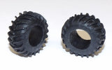 #SY225 1/64 30.5-32 Rubber Tires, 1" x 1/2" - Pair