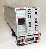 #T119 1/64 Wilson PSAL Stockmaster Spread-Axle Livestock Trailer - No Box