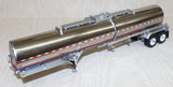 #T128 1/64 Chrome Brenner Chemical Tanker Trailer - No Box