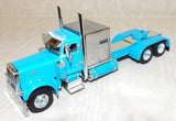 #T337 1/64 Cyan & Chrome Peterbilt Model 379 Cab with 60" Vintage Sleeper - No Box