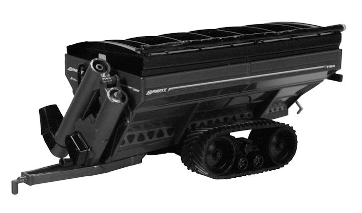 #UBC040 1/64 Black Brent 1198 Avalanche Grain Cart with Tracks