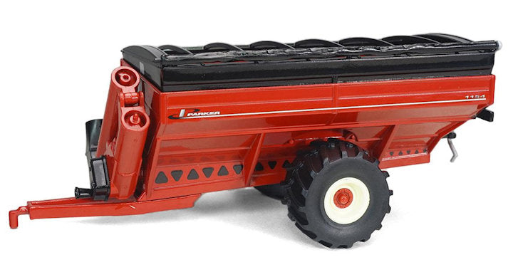 #UBC050 1/64 Red Parker 1154 Grain Cart with Flotation Tires