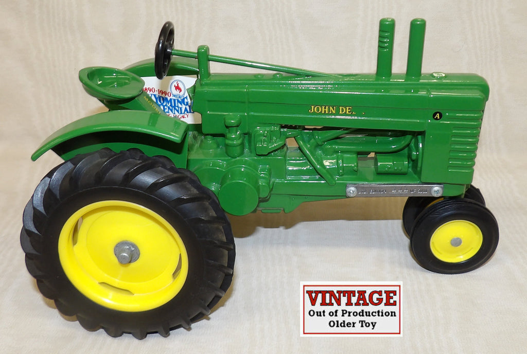 #WYC1990 1/16 John Deere Model A Narrow Front Tractor, Wyoming Centennial 1890-1990 Edition - No Box, AS IS