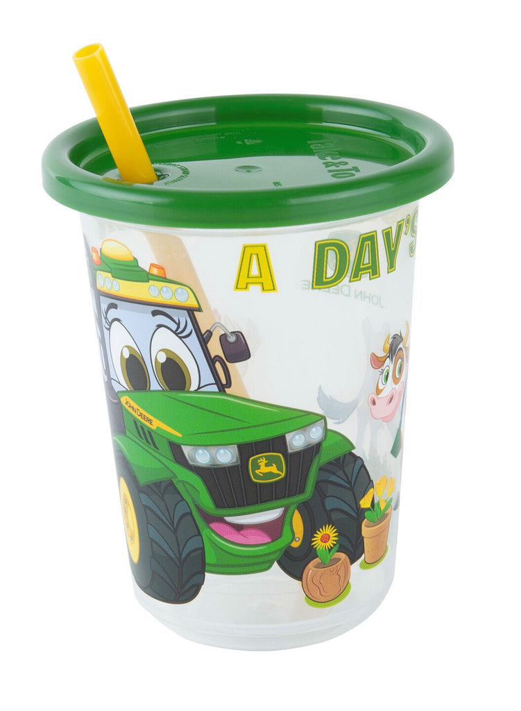 #Y11910 John Deere Kids 3 Straw Cups Pack