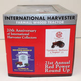 #ZJD1642 1/16 Ih Farmall W400D Tractor, 2010 Red Power Round Up Collector Edition