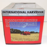 #ZJD1642 1/16 Ih Farmall W400D Tractor, 2010 Red Power Round Up Collector Edition