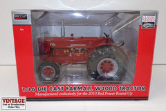 #ZJD1642 1/16 Ih Farmall W400D Tractor, 2010 Red Power Round Up Collector Edition