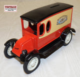 #ZSM726 1/25 J.I.Case 1920 International Truck Bank - Missing Key, AS IS