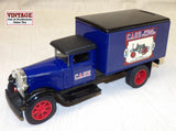 #ZSM734 1/34 Case Steam Tractors 1931 International Freight Truck Bank