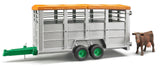 #02227 1/16 Livestock Trailer with Cow