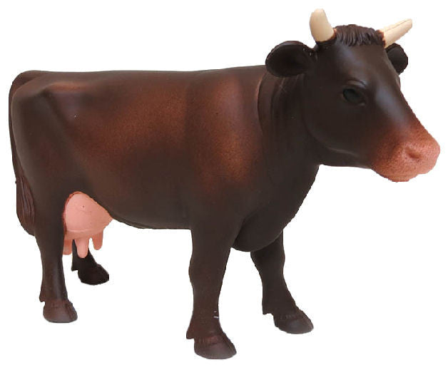 #02308A 1/16 Brown Cow - Head Right