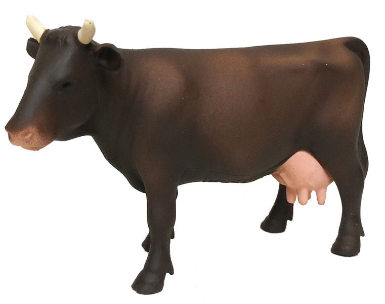 #02308C - Brown Cow - Head Left